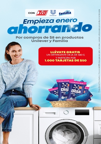 CON TIA UNILEVER FAMILIA EMPIEZA ENERO AHORRO